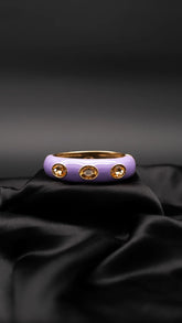 Celene Lilac Bangle
